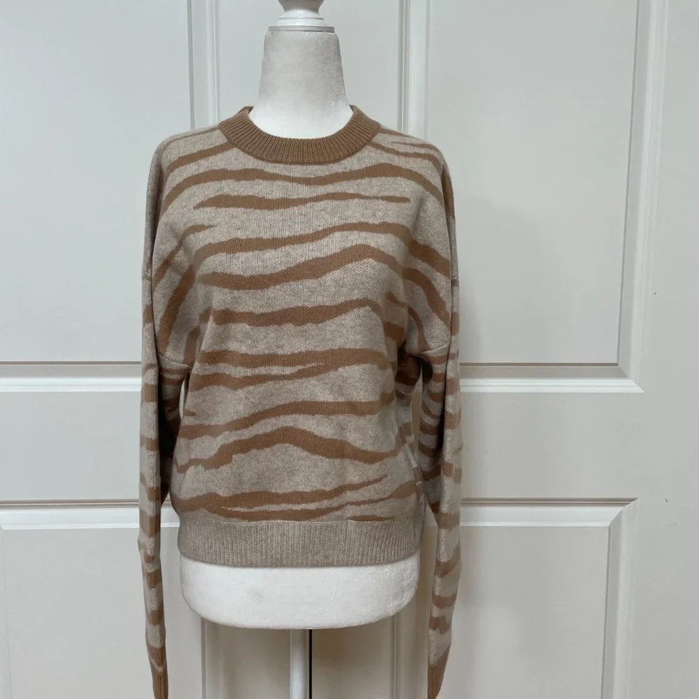 Tiger Stripes Cashmere Sweater from Naadam - Picture 5 of 9